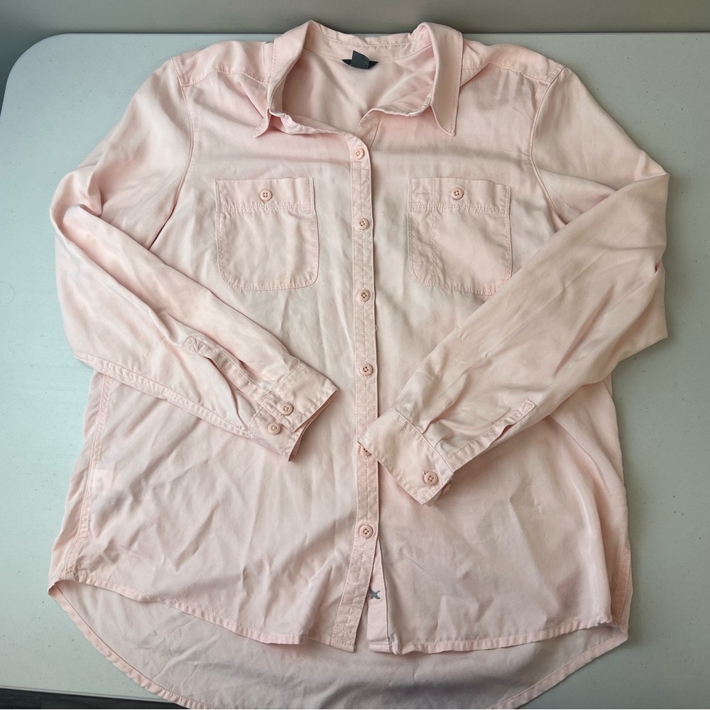 Pink Eddie Bauer Button Down